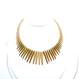 H.Stern Vintage 90.30 Grams 18 Karat Yellow Gold Cleopatra Neckl Necklace