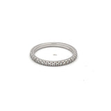 0.30 Carat Round Brilliant G SI1 Diamond Platinum Band Ring