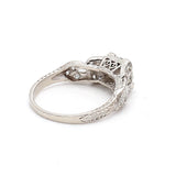 1.16 Carat Old European Cut H VS2-VVS2 Diamond Platinum Art Deco Ring