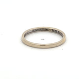 White Gold Wedding Band Ring