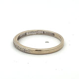 White Gold Wedding Band Ring