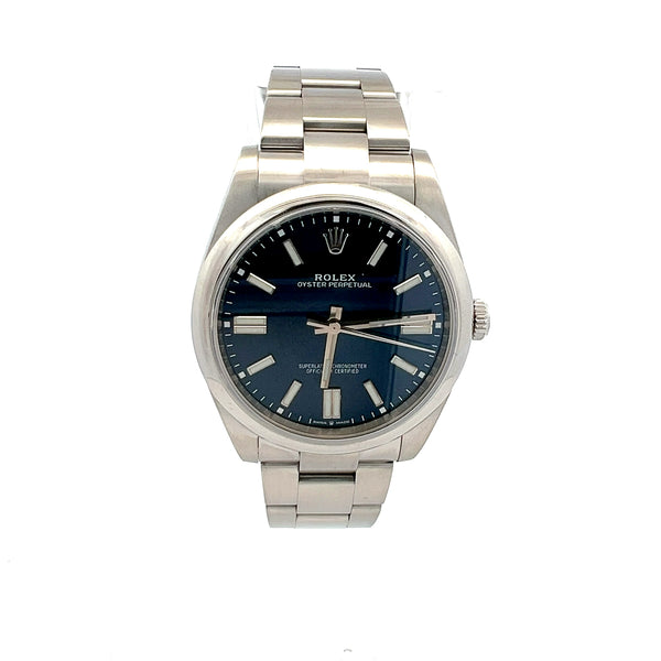 Rolex Oyster Perpetual Blue Dial 41MM 124300 With Box and Paper 2024