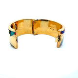 Tiffany & Co Vintage 96.50 Grams 18 Karat Yellow Gold Bangle Bracelet
