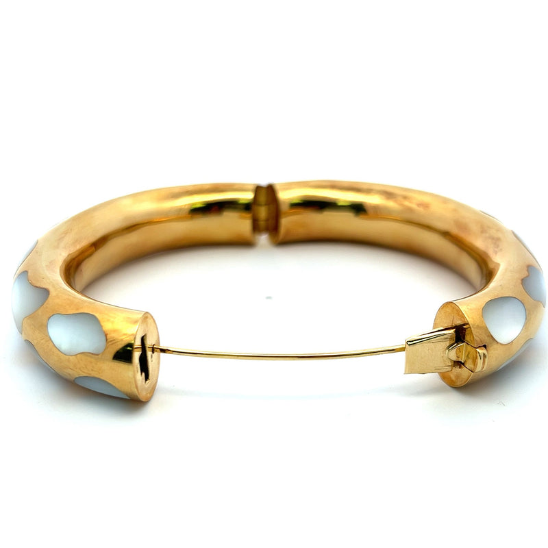 Tiffany & Co Angela Cummings 18 Karat Yellow Gold Bangle Bracelet