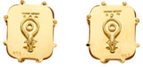 Seaman Schepps 18 Karat Yellow Gold Clip On Earrings