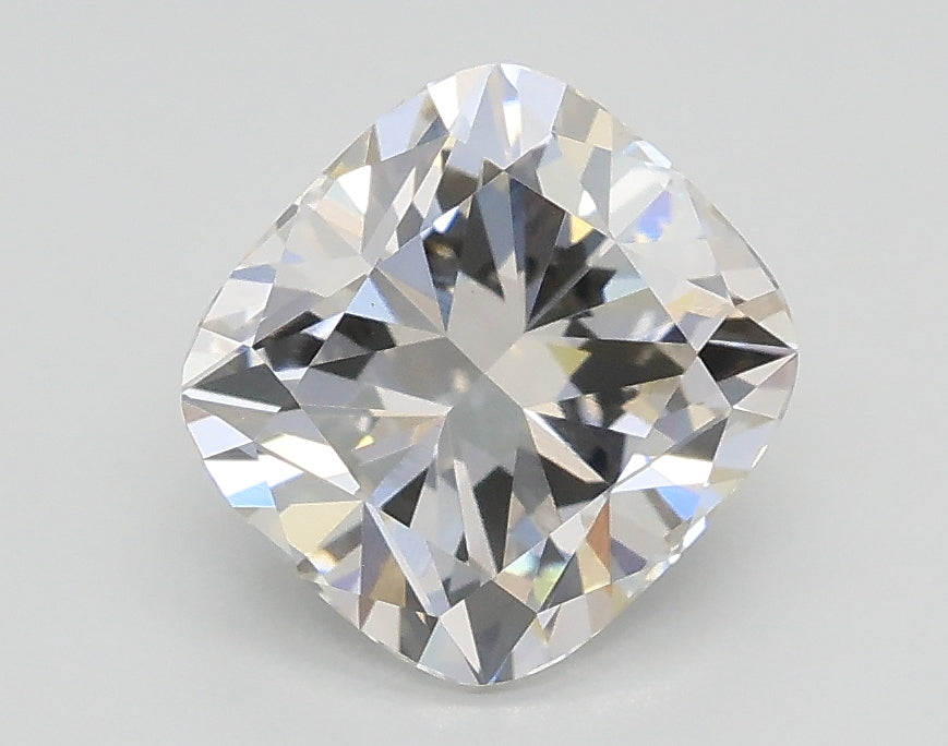 Lab-Grown 1.70 Carat Cushion Modified Brilliant Cut Diamond color G Clarity VS1, precious stones, engagement diamonds