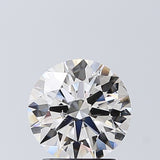 Lab-Grown 1.62 Carat Round Brilliant Diamond color D Clarity SI1, precious stones, engagement diamonds