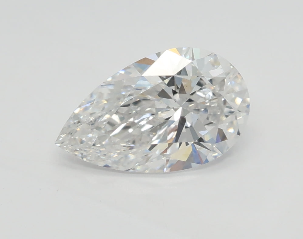 Lab-Grown 1.11 Carat Pear Shape Diamond color E Clarity SI1, precious stones, engagement diamonds