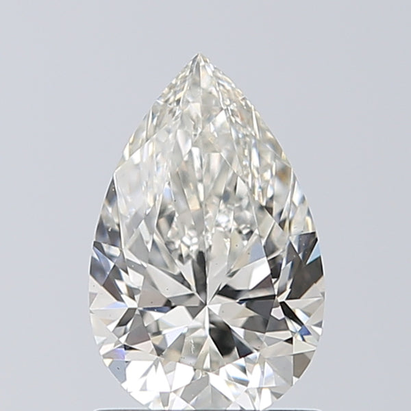 Lab-Grown 1.02 Carat Pear Shape Diamond color H Clarity VS1, precious stones, engagement diamonds