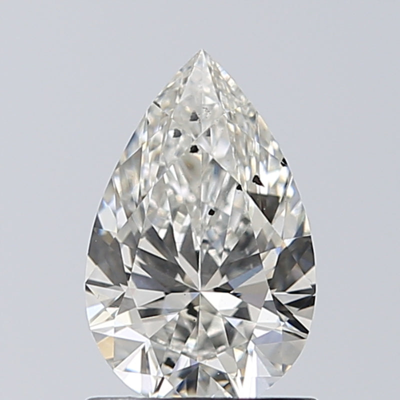 Lab-Grown 0.90 Carat Pear Shape Diamond color G Clarity SI2, precious stones, engagement diamonds