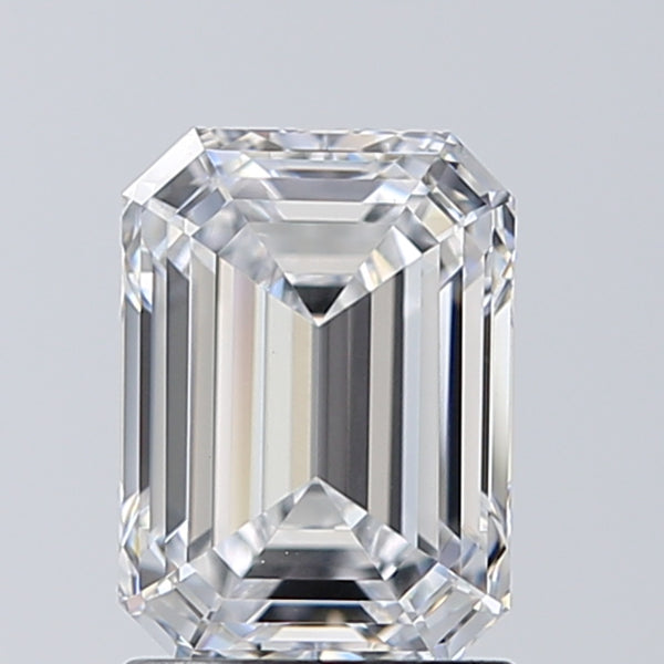 Lab-Grown 1.50 Carat Emerald Cut Diamond color D Clarity VS2 With GIA Certificate, precious stones, engagement diamonds