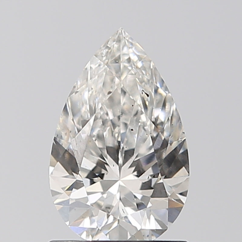 Lab-Grown 0.91 Carat Pear Shape Diamond color F Clarity SI1, precious stones, engagement diamonds