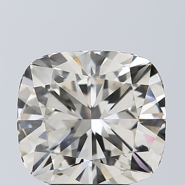 Lab-Grown 3.72 Carat Cushion Modified Brilliant Cut Diamond color I Clarity VS1, precious stones, engagement diamonds