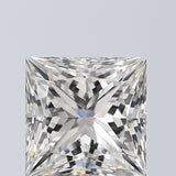 Lab-Grown 2.54 Carat Princess Cut Diamond color H Clarity VS1, precious stones, engagement diamonds