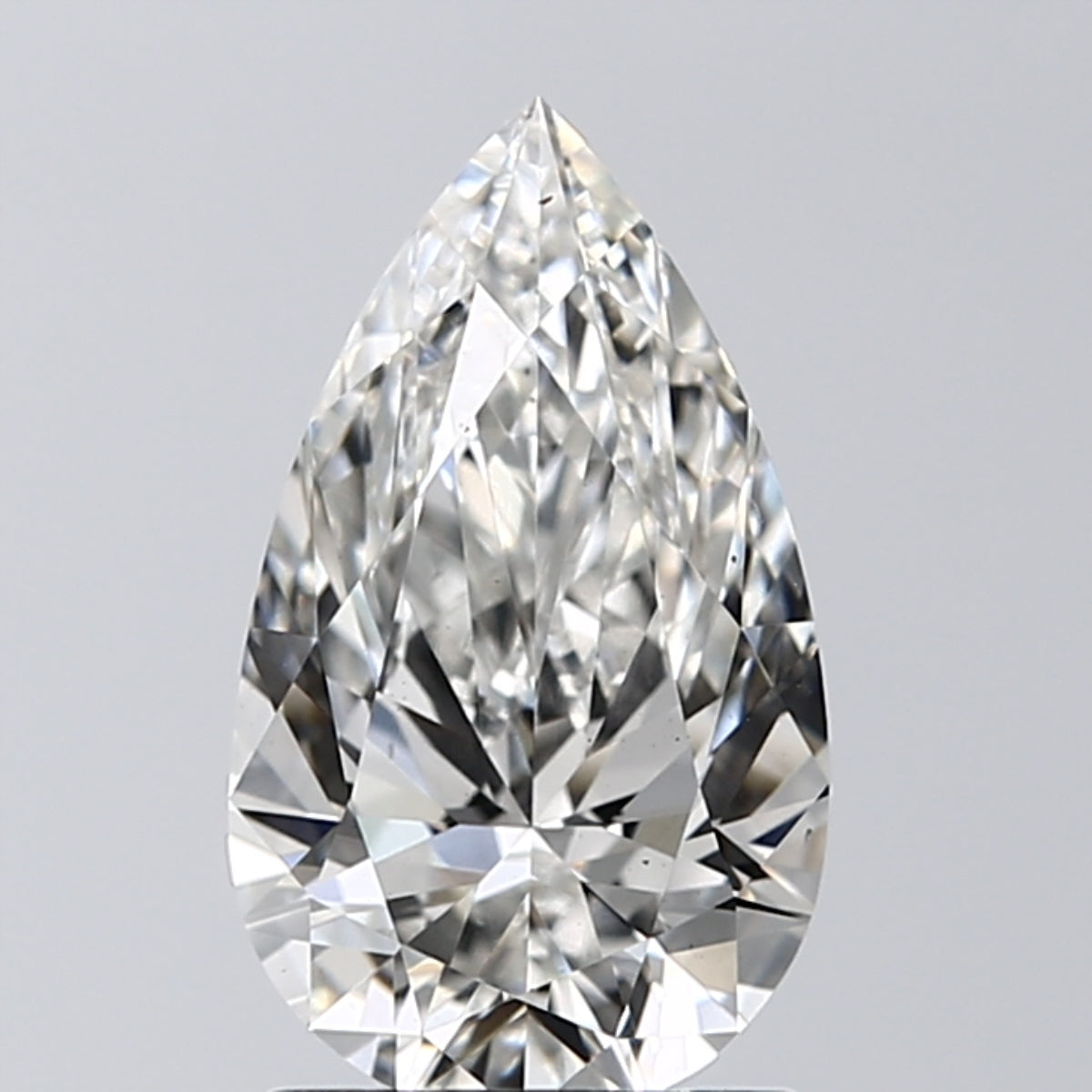 Lab-Grown 1.40 Carat Pear Shape Diamond color G Clarity VS1, precious stones, engagement diamonds