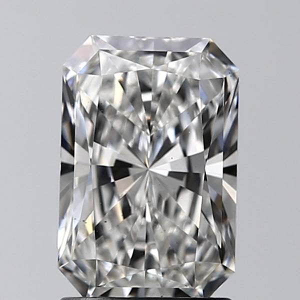 Lab-Grown 1.51 Carat Radiant Cut Diamond color G Clarity VS2, precious stones, engagement diamonds