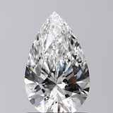 Lab-Grown 0.93 Carat Pear Shape Diamond color E Clarity VS1, precious stones, engagement diamonds