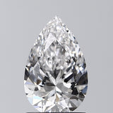 Lab-Grown 1.01 Carat Pear Shape Diamond color E Clarity VS2, precious stones, engagement diamonds