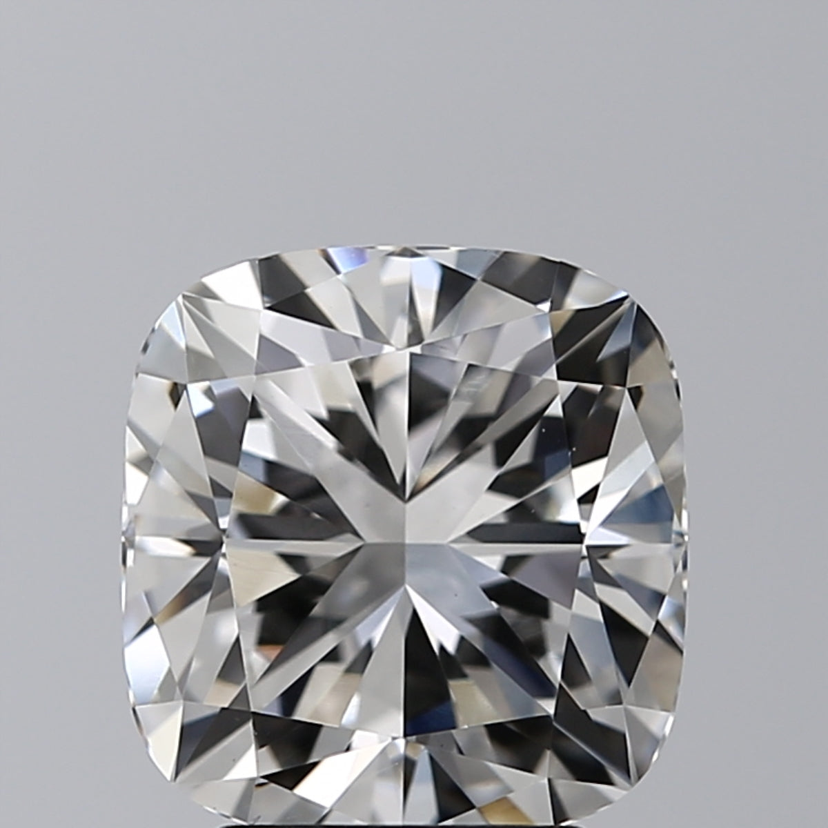 Lab-Grown 3.03 Carat Cushion Modified Brilliant Cut Diamond color G Clarity VVS2, precious stones, engagement diamonds