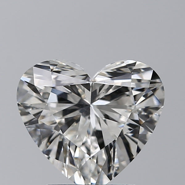 Lab-Grown 2.01 Carat Heart Shape Diamond color G Clarity VS1, precious stones, engagement diamonds