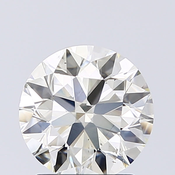Lab-Grown 1.50 Carat Round Brilliant Diamond color M Clarity SI1 With GIA Certificate, precious stones, engagement diamonds