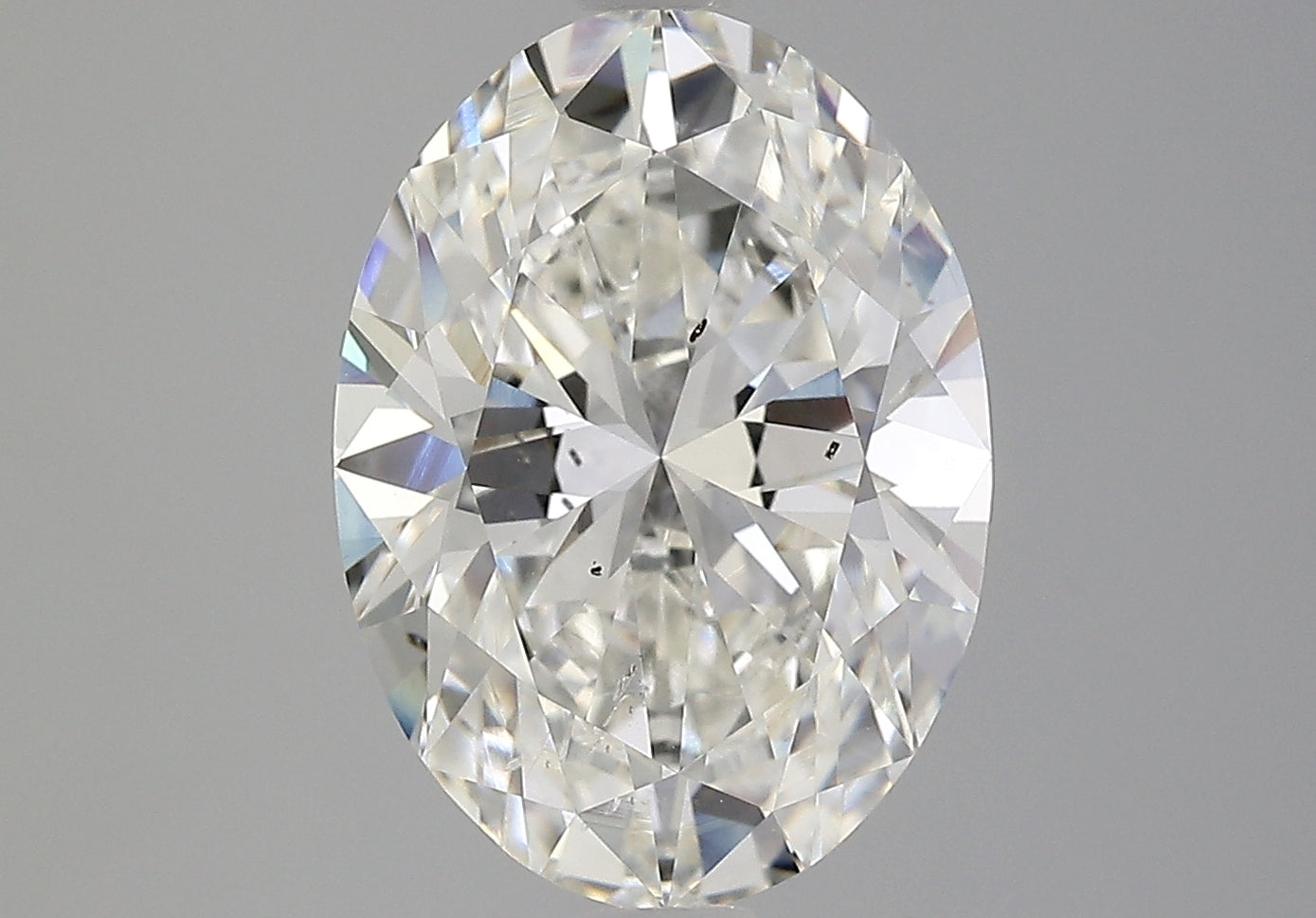 Lab-Grown 5.01 Carat Oval Shape Diamond color I Clarity SI1 With GIA Certificate, precious stones, engagement diamonds