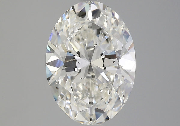 Lab-Grown 5.01 Carat Oval Shape Diamond color I Clarity SI1 With GIA Certificate, precious stones, engagement diamonds