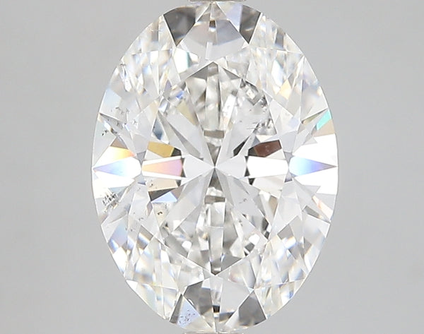 Lab-Grown 3.02 Carat Oval Shape Diamond color F Clarity SI1 With GIA Certificate, precious stones, engagement diamonds
