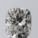 Lab-Grown 2.70 Carat Cushion Modified Brilliant Cut Diamond color H Clarity VS2, precious stones, engagement diamonds