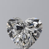 Lab-Grown 2.13 Carat Heart Shape Diamond color F Clarity VS1, precious stones, engagement diamonds