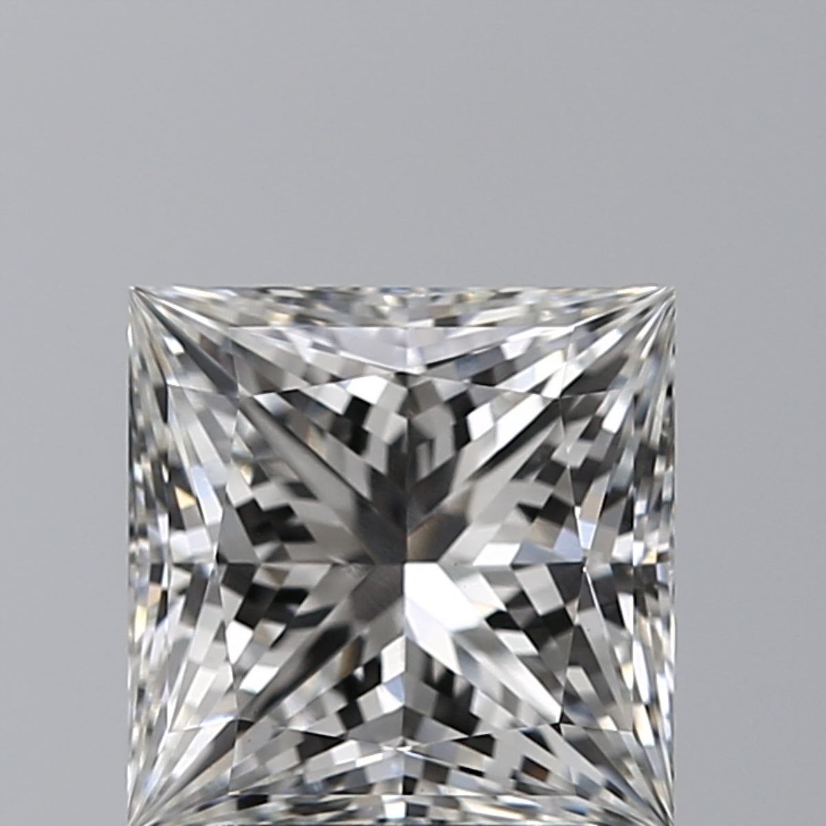 Lab-Grown 2.42 Carat Princess Cut Diamond color G Clarity VS1, precious stones, engagement diamonds