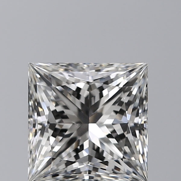 Lab-Grown 2.42 Carat Princess Cut Diamond color G Clarity VS1, precious stones, engagement diamonds