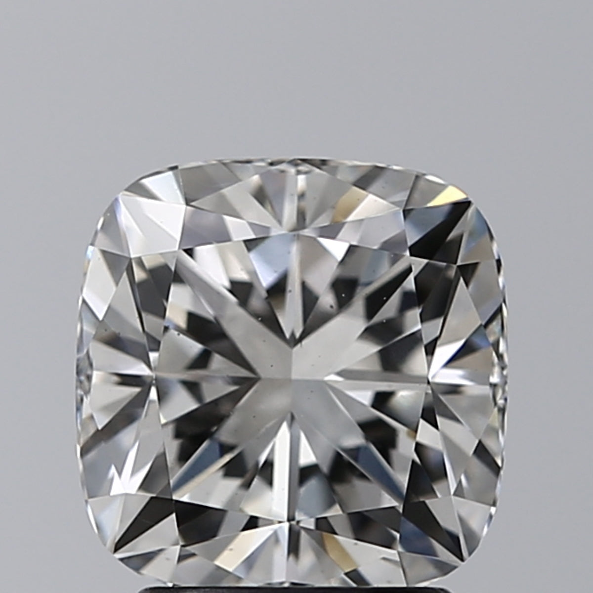 Lab-Grown 2.28 Carat Cushion Modified Brilliant Cut Diamond color G Clarity VS2, precious stones, engagement diamonds