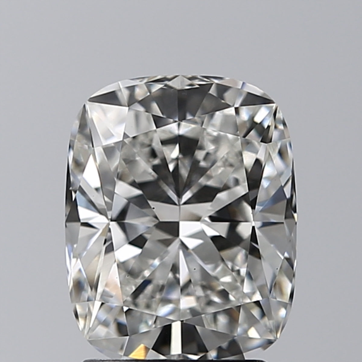 Lab-Grown 2.02 Carat Cushion Modified Brilliant Cut Diamond color G Clarity VS1, precious stones, engagement diamonds