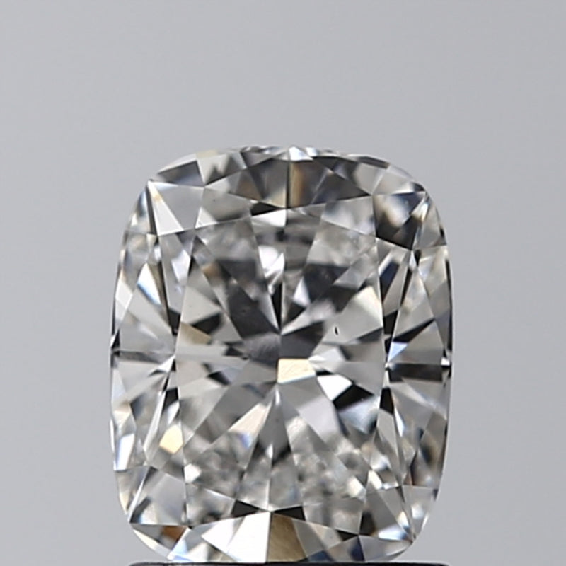 Lab-Grown 1.21 Carat Cushion Modified Brilliant Cut Diamond color G Clarity VS1, precious stones, engagement diamonds