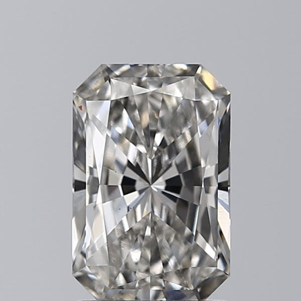 Lab-Grown 1.51 Carat Radiant Cut Diamond color H Clarity VVS2 With GIA Certificate, precious stones, engagement diamonds