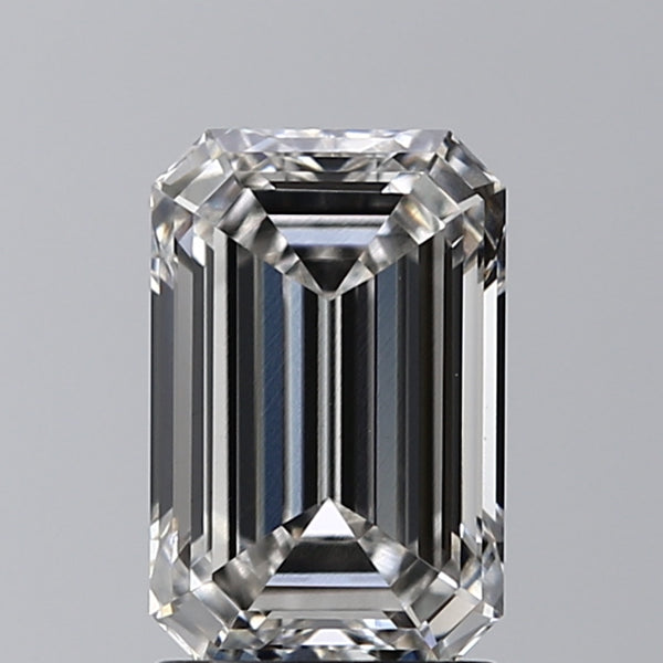 Lab-Grown 1.71 Carat Emerald Cut Diamond color H Clarity VVS2 With GIA Certificate, precious stones, engagement diamonds