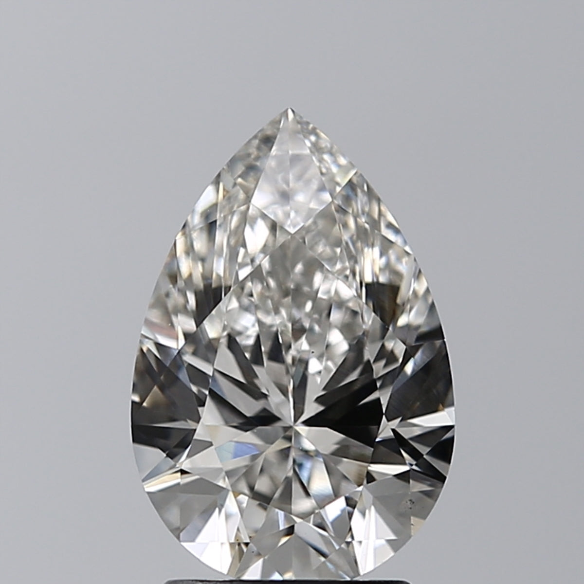 Lab-Grown 2.20 Carat Pear Shape Diamond color H Clarity VS1 With GIA Certificate, precious stones, engagement diamonds