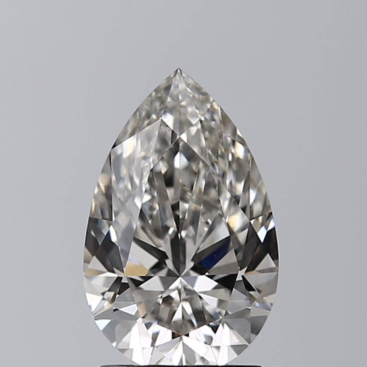 Lab-Grown 1.54 Carat Pear Shape Diamond color H Clarity VS1 With GIA Certificate, precious stones, engagement diamonds
