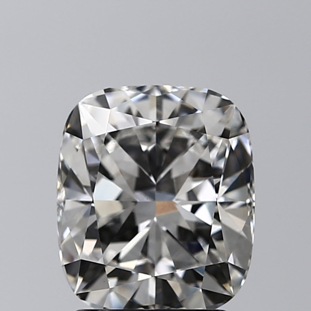 Lab-Grown 2.06 Carat Cushion Modified Brilliant Cut Diamond color F Clarity VS1 With GIA Certificate, precious stones, engagement diamonds