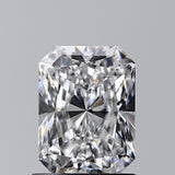 Lab-Grown 1.01 Carat Radiant Cut Diamond color D Clarity VS1 With GIA Certificate, precious stones, engagement diamonds