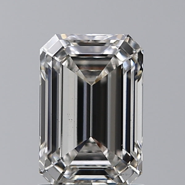 Lab-Grown 1.31 Carat Emerald Cut Diamond color G Clarity VS1 With GIA Certificate, precious stones, engagement diamonds