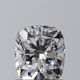 Lab-Grown 0.92 Carat Cushion Modified Brilliant Cut Diamond color E Clarity VVS1, precious stones, engagement diamonds