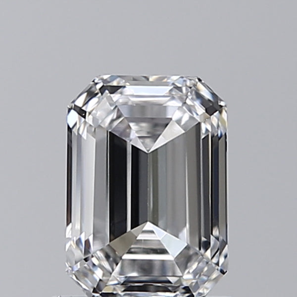 Lab-Grown 1.00 Carat Emerald Cut Diamond color D Clarity VVS2, precious stones, engagement diamonds