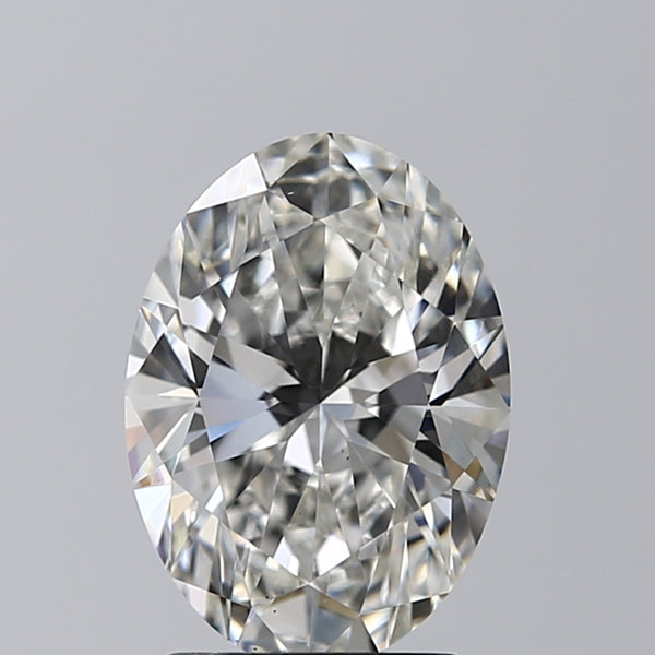 Lab-Grown 2.02 Carat Oval Shape Diamond color G Clarity VS1 With GIA Certificate, precious stones, engagement diamonds