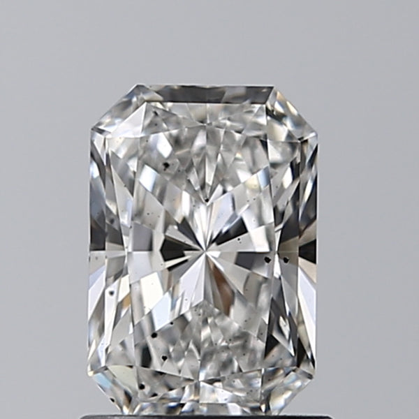 Lab-Grown 1.01 Carat Radiant Cut Diamond color F Clarity SI1, precious stones, engagement diamonds