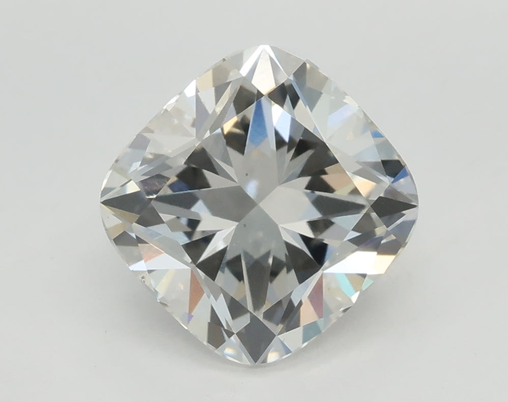 Lab-Grown 1.59 Carat Cushion Modified Brilliant Cut Diamond color G Clarity VS2 With GIA Certificate, precious stones, engagement diamonds