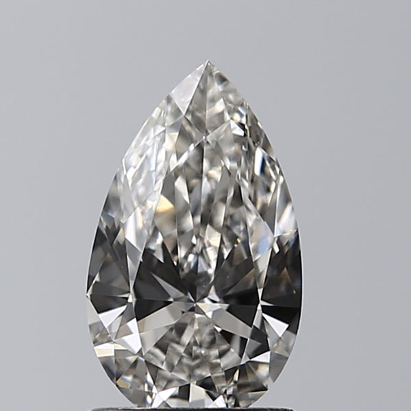 Lab-Grown 1.02 Carat Pear Shape Diamond color H Clarity VVS2 With GIA Certificate, precious stones, engagement diamonds