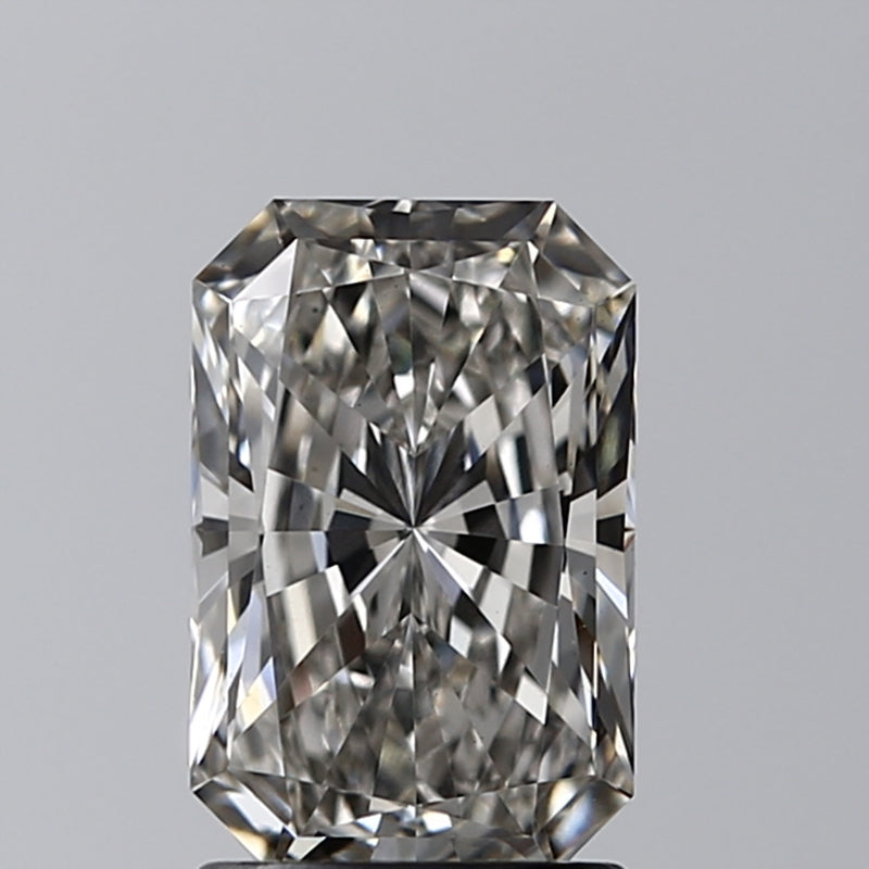 Lab-Grown 1.50 Carat Radiant Cut Diamond color H Clarity VVS2 With GIA Certificate, precious stones, engagement diamonds