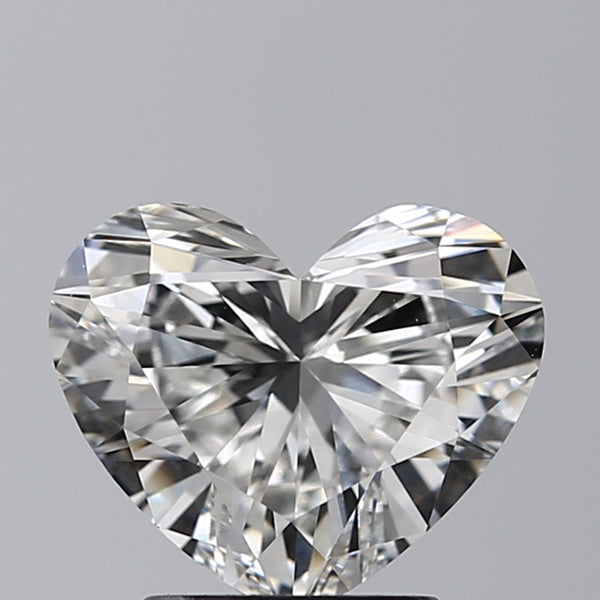 Lab-Grown 2.01 Carat Heart Shape Diamond color G Clarity VVS2 With GIA Certificate, precious stones, engagement diamonds